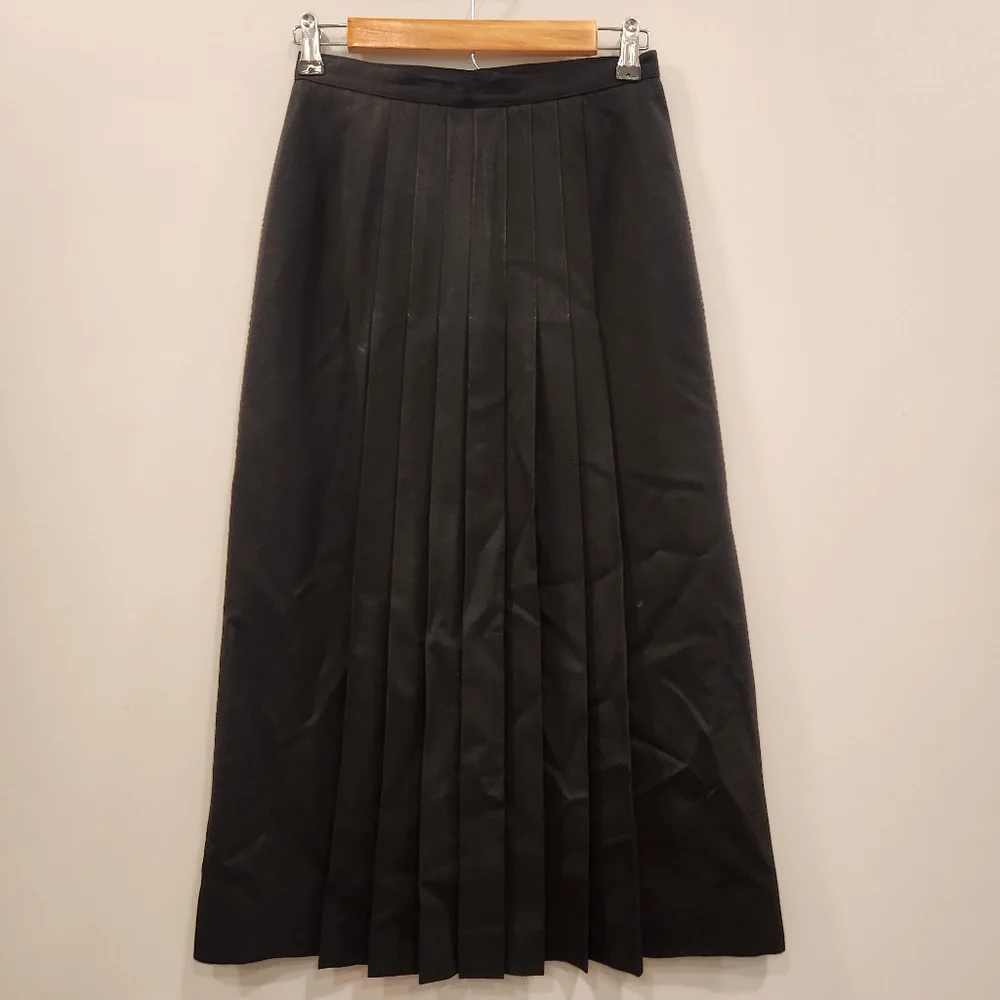 Paul Stanley Vintage Wool Pleated Skirt